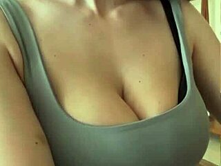 my young neighbor reveals massive natural tits in homemade outdoor massage. amateur footage shows her busty curves up close