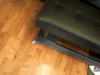 Evelyn Rims and Deepthroats Throbbing Cock Before Hard Pussy Pounding