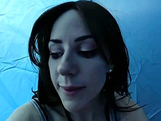 stepmom begs stepson: fuck my wet pussy and huge tits on our taboo camping trip pov!!