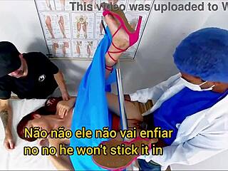 cuck hubby drags wife to secret gyno clinic 😏👀