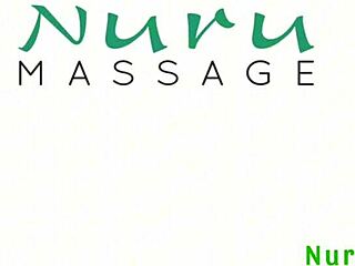 Amazing Busty Blonde Milf Masseuse's Sensual Nuru on Black Client