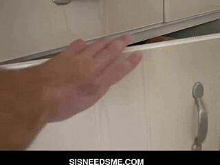 Izzy's Stepbro Slips Cock Into Her Cunt