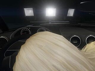 GTA 5 driver picks up hooker for intense first-person car sex ride