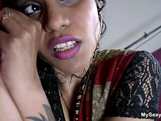 Indian bhabhi fingers wet pussy dirty hindi talk 😈💦