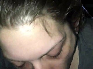 i give san the best deep blowjob he swallows every drop