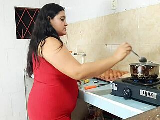 hey newbie, watch this huge ass bbw ride you in kitchen with her fat pussy gripping tight