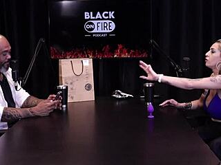 julia fontanelli stresses over actor, flashes tits, rejects anal in fetish game on sheer red