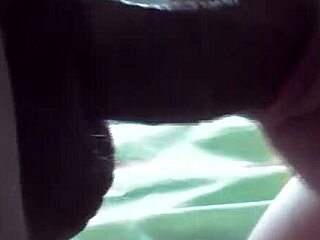 Just Home from Work and Finishing in Her Mouth