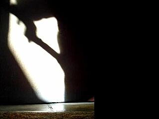 Wow, shadow play while touching myself is so hot! 🥵 Can’t stop this solo fun!