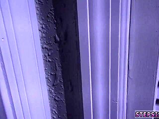 Fit Blonde Gets Anal Assfucking from Suspended Step Sis.