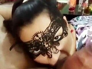Mamada Con Antifaz 6 Deepthroat Blowjob Action