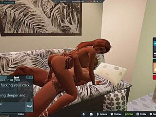 mercedes and buck make up and he fucks her big ass with monster cock, creampie, tits, blowjob, slut