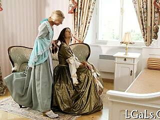 Cute angels are licking something sweet!