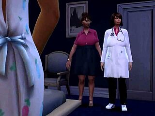 Sims 4 lake house parody features group fun with big tits and asses 😈