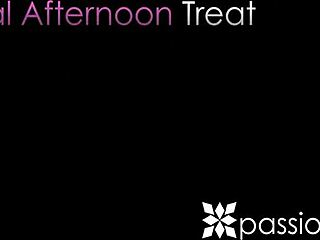 Cleo Vixen with small tits gets fucked and creampied 😍