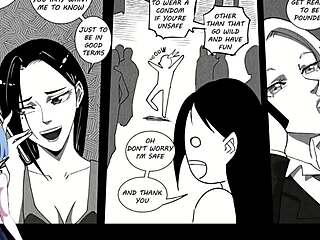 Exclamatory-Raw Wild hentai girls night out in anime action!