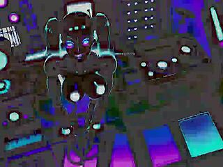 C23 robot whores party in dystopian visuals