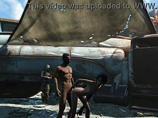 Futa gets fucked hard in Fallout 4!