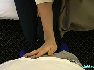 Petite teen gets pounded in hot hotel room affair