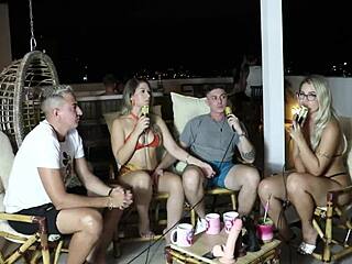 Swing blowjob leaves cock wet 😘