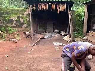 hot cumshot on bent over ass doggystyle