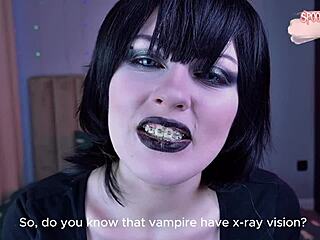 Naughty Vampire Mavis Dracula Craves More Cum Now