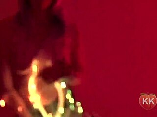 gamer pawg gets ass covered in cum in kitchen