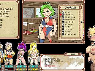 Dan Ero + live play part 1: four bitches explore dungeon in god game with explicit sex scenes.