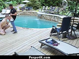 Security officer submits twink to deep search