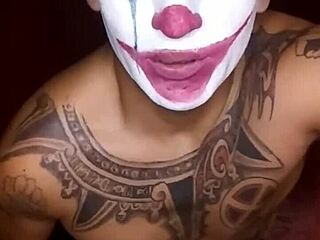 2019 Joker Costume Masturbation Solo