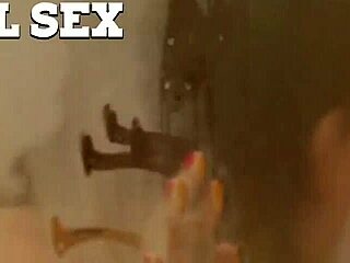 Swinger couple explores fun games under the summer sun.