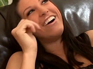 Flaming Hot Brunette Ladies Give Awesome Footjobs And Blowjobs