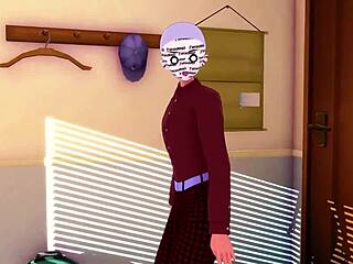 rias gremory and akeno asking something in hs dxd ntr madness 2 😏