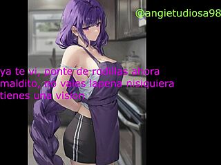 joi instructions with shogun raiden in hentai anime video