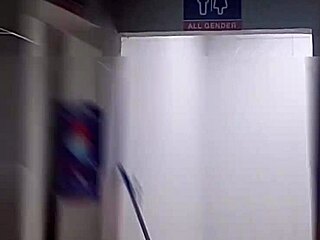 damn, pinay scandal with wild kantutan in all-gender restroom!