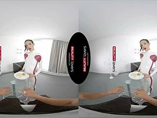 Realitylovers Vr - Latex Android In Missionary, Cowgirl, Bent Over, Skinny Petite Riding