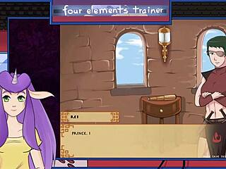 Avatar trainer part 21: azula showering