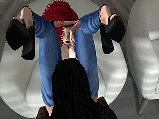 Black Man Fucks Young Redhead Woman