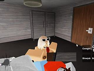 Banged roblox whore on the floor