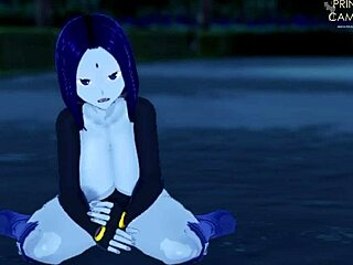 Raven’s thick thighs demand attention with forest facial JOI!