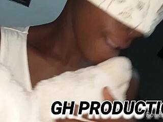 Little African Teen 18+ Slut With Phat Ass And Tits Gets Played And Fucked On Couch