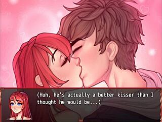 harem in another world hentai game ep 3 farmer's daughter plays with furry and horsecock dildo