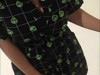 i slip vibrator in milly lascy's pussy at shopping