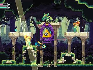 hot goblin girl goes pornstar in flip witch 😈