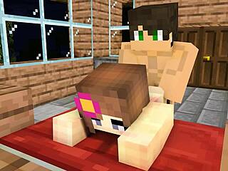 my crush called me over for after-school minecraft fun