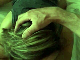 This latina milf with braces casually sucks on a big cock in the scene