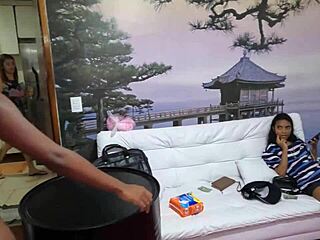 walking naked through ted's mansion exploring the space