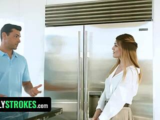 Hey, my wicked husband can't stop banging his step-sister-in-law's tight pussy