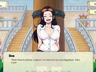 Oh My! Nami Exposes Naked Body in Lusty Buccaneers Hentai Game Ep 1