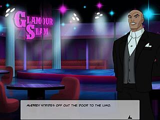 DC Comics Hentai Brunette Gets Rough Leash Training